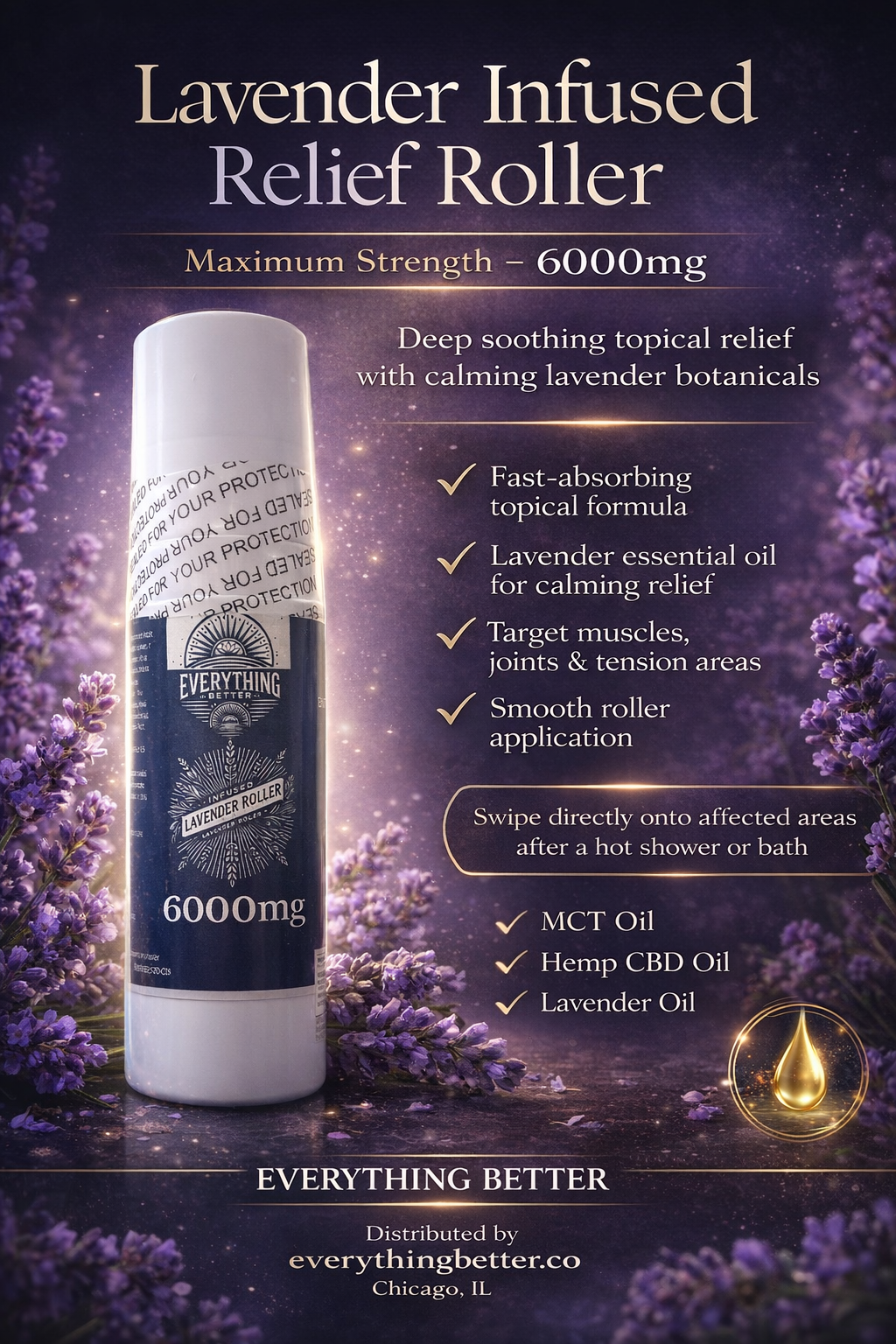 EB Lavender Roller